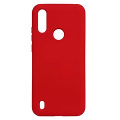 Накладка з мікрофіброю TPU для Motorola E6S/E6i (Червоний)