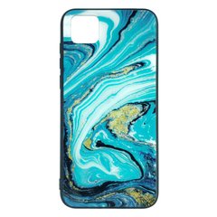 Накладка Marble Glass Case для Huawei Y5P